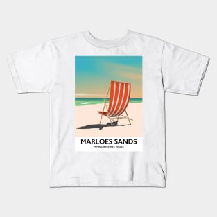 Marloes Sands Pembrokeshire Wales Kids T-Shirt